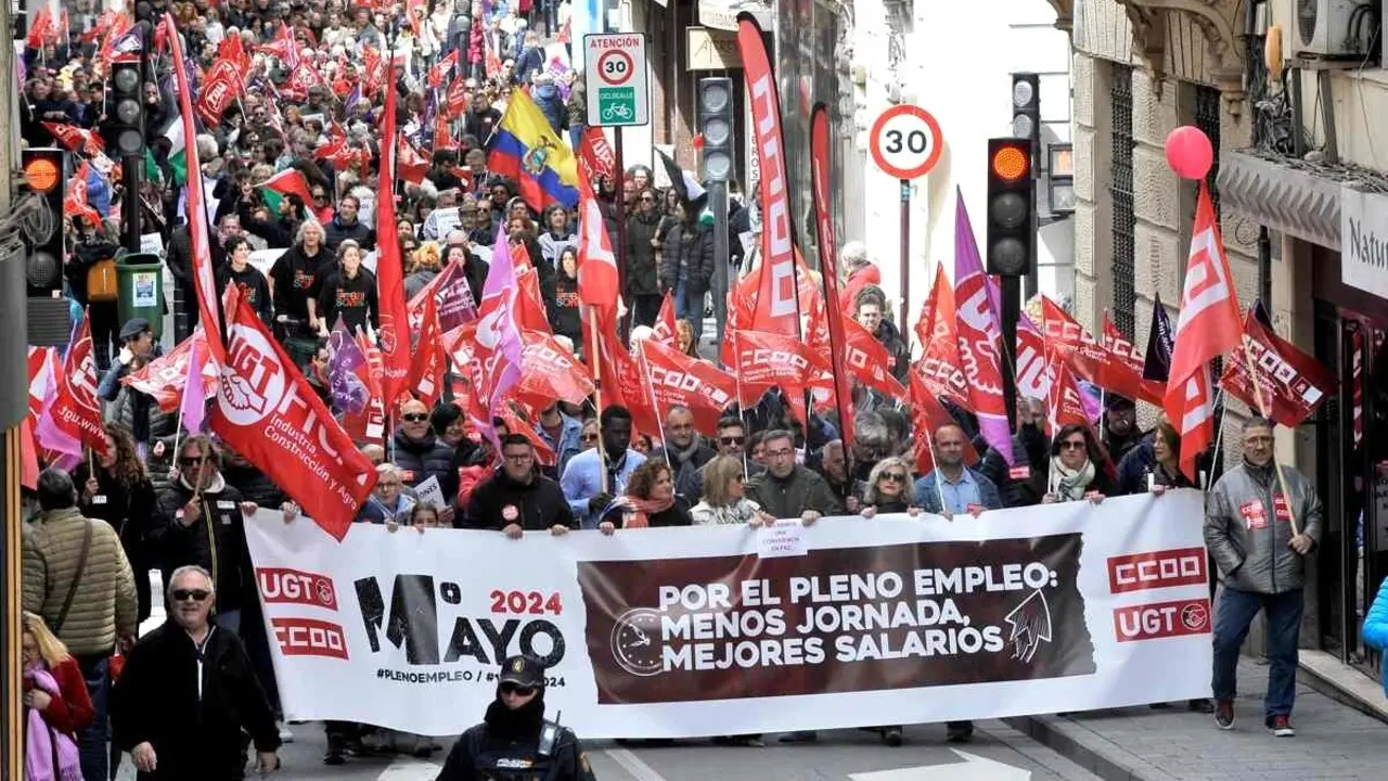 CCOO y UGT se manifestarán el 1 de mayo en una decena de municipios de Castilla-La Mancha