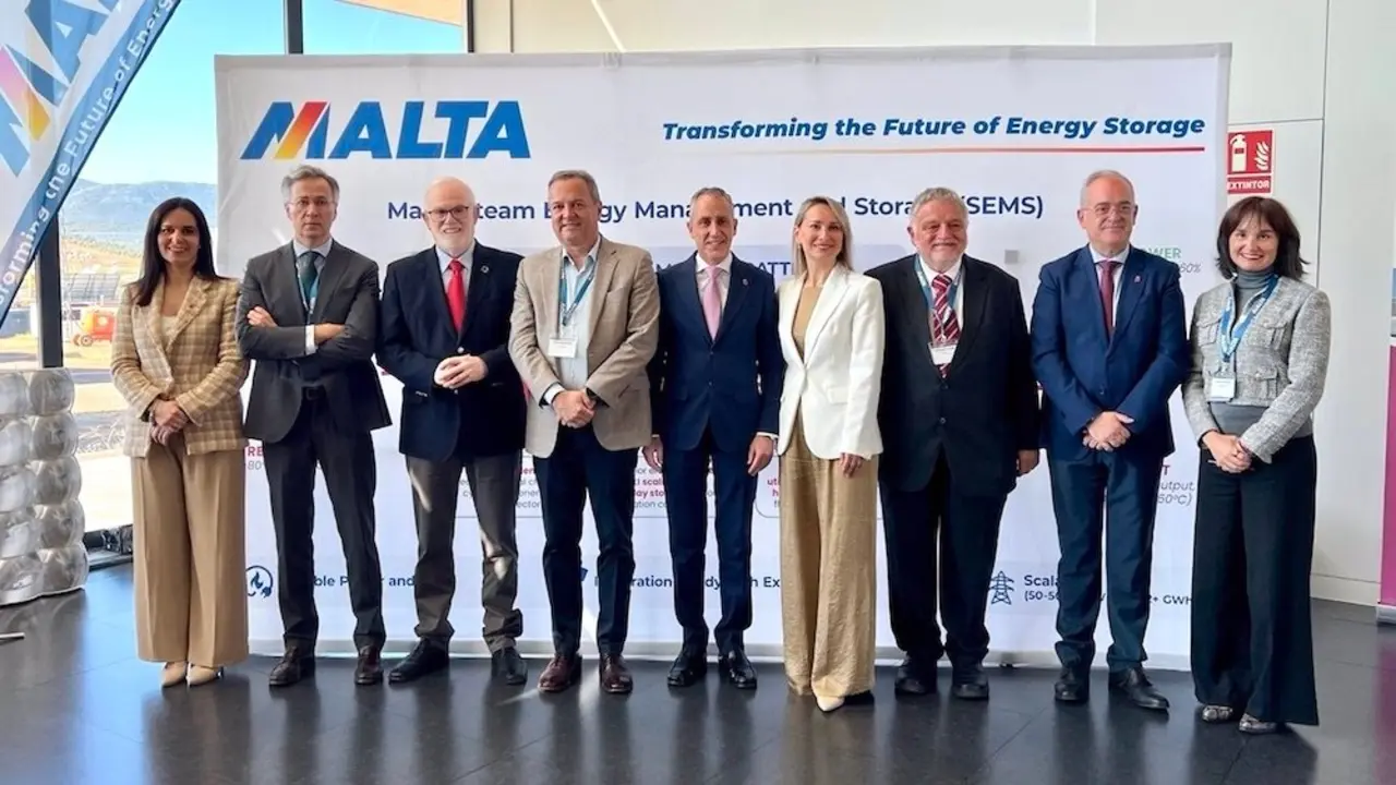 Malta Inc presenta en Puertollano su nueva planta piloto de almacenamiento energético