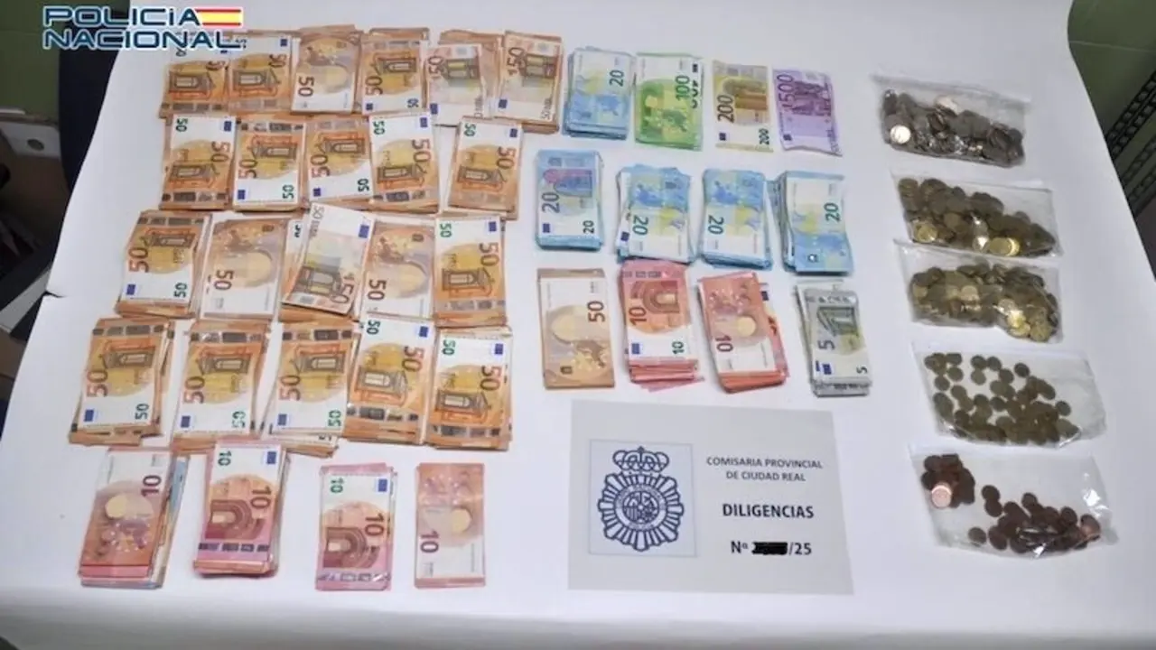 Detenido por robar la caja fuerte del negocio en el que trabaja con 33.572 euros