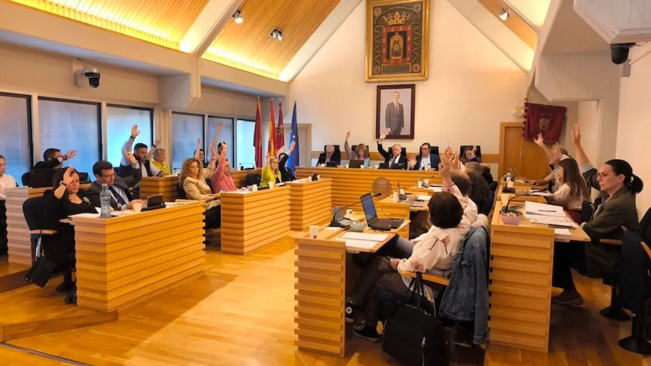 En la imagen un instante del pleno del Ayuntamiento de Ciudad Real celebrado este viernes en el Consistorio