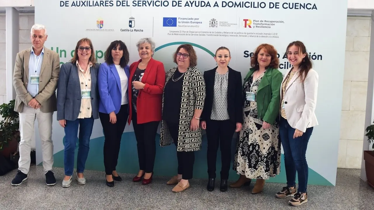 Más de 80 profesionales en el II Encuentro de Auxiliares de Ayuda a Domicilio de Cuenca