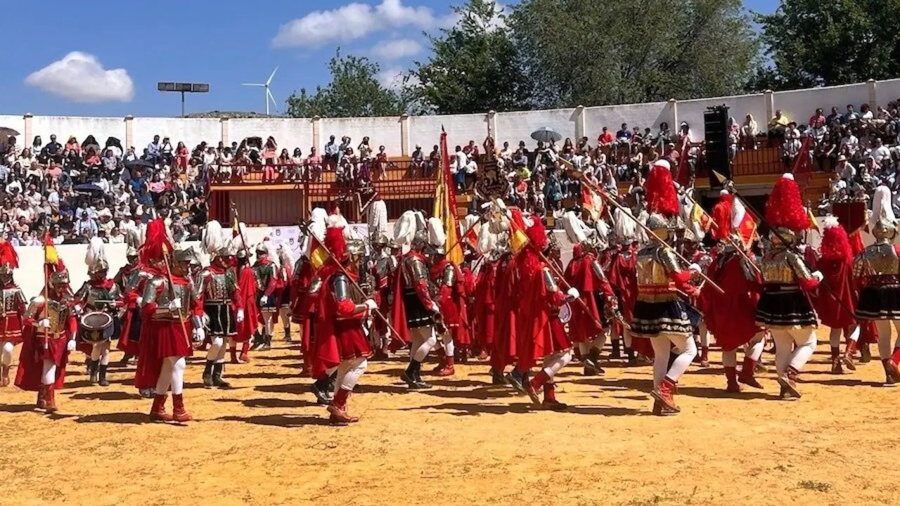 Moral de Calatrava (Ciudad Real) acoge la II Concentración Nacional de Centurias Romanas en el 150 aniversario de su Compañía Romana