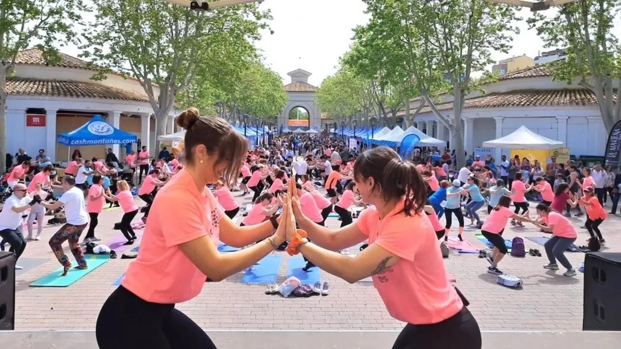 Afanion celebra el RES Pilates Solidario y el 12 Horas Aquaservice en Albacete