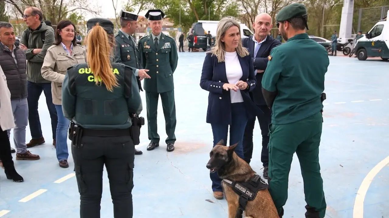 La delegada del Gobierno en Castilla-La Mancha, Milagros Tolón, ha presentado el despliegue de seguridad para el Viña Rock 2025