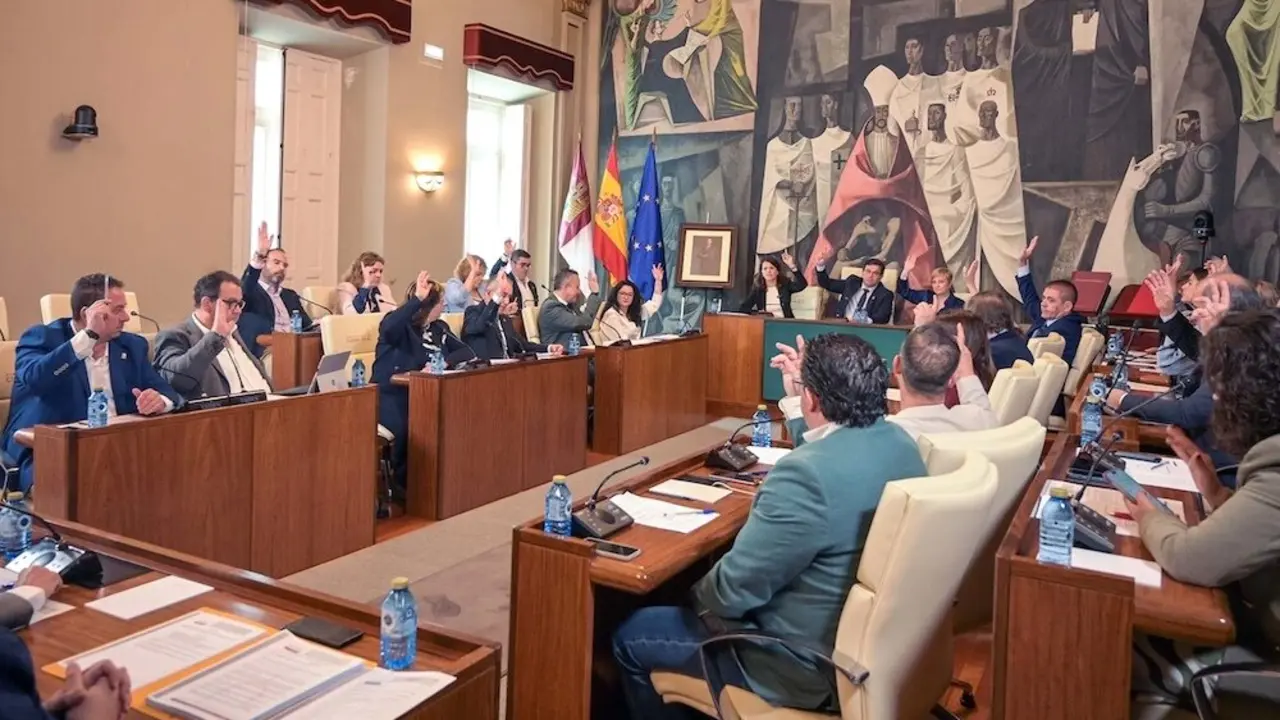 En la imagen un instante del Pleno de la Diputación de Ciudad Real celebrado este miércoles en el Palacio Provincial