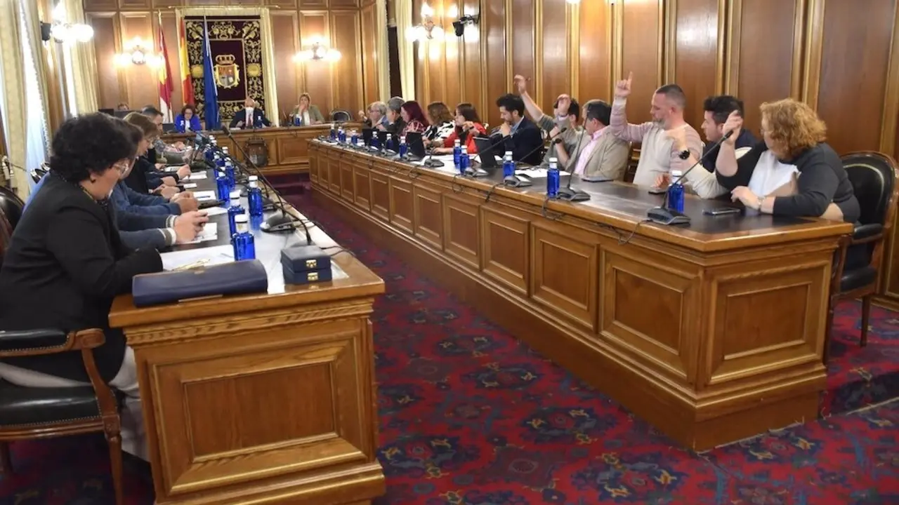 En la imagen un instante del Pleno de la Diputación Provincial de Cuenca celebrado este miércoles en el Palacio Provincial