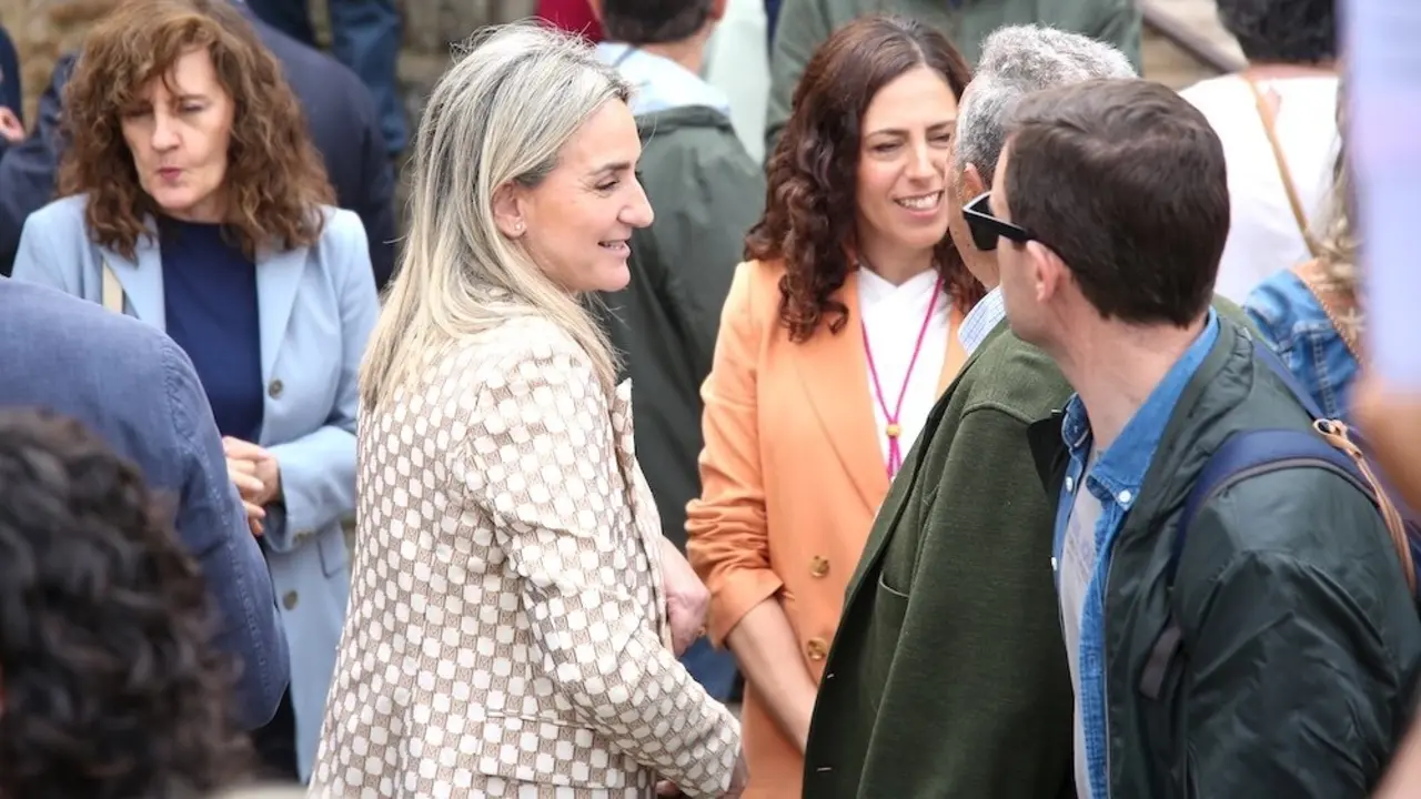 La delegada del Gobierno en Castilla-La Mancha, Milagros Tolón, este 1 de mayo en la tradicional Romería del Valle de Toledo