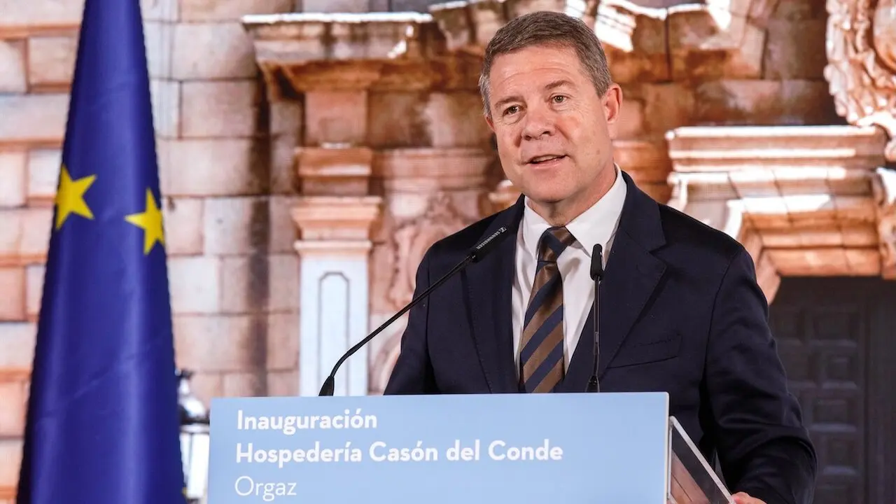 El presidente de Castilla-La Mancha, Emiliano García-Page, ha inaugurado la Hospedería ‘Casón del Conde’ en la localidad de Orgaz (Toledo)