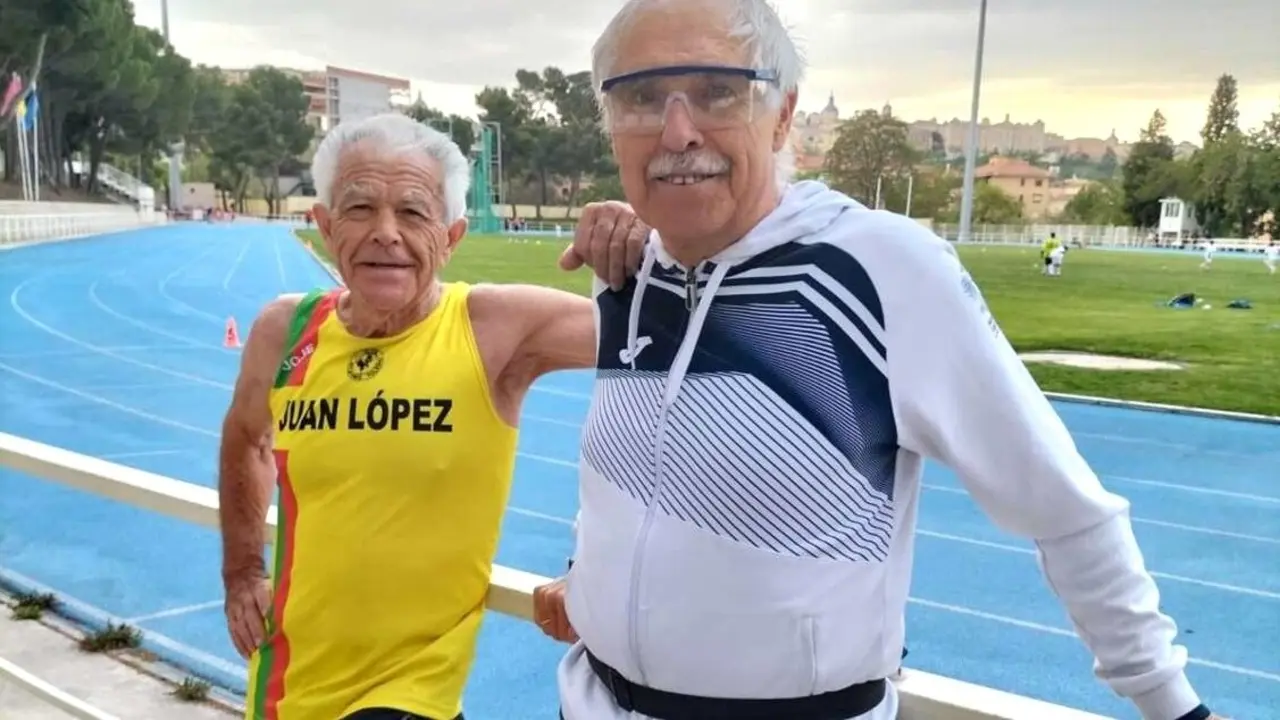 El atleta toledano Juan López García, récord mundial de 50 km en ruta para mayores de 80 años