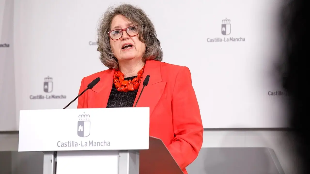 La consejera de Desarrollo Sostenible de Castilla-La Mancha, Mercedes Gómez, ha informado en rueda de prensa de los asuntos de su departamento abordados en el Consejo de Gobierno