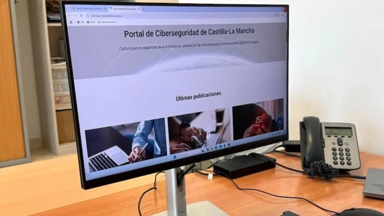 Castilla-La Mancha pone en marcha un portal web de ciberseguridad abierto a consultas
