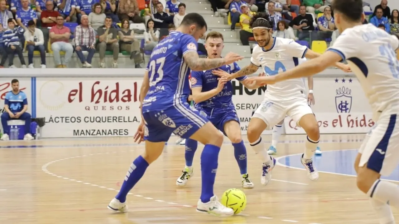 El Manzanares cae ante el Inter Movistar, pero jugara otra temporada en Primera (2-5)