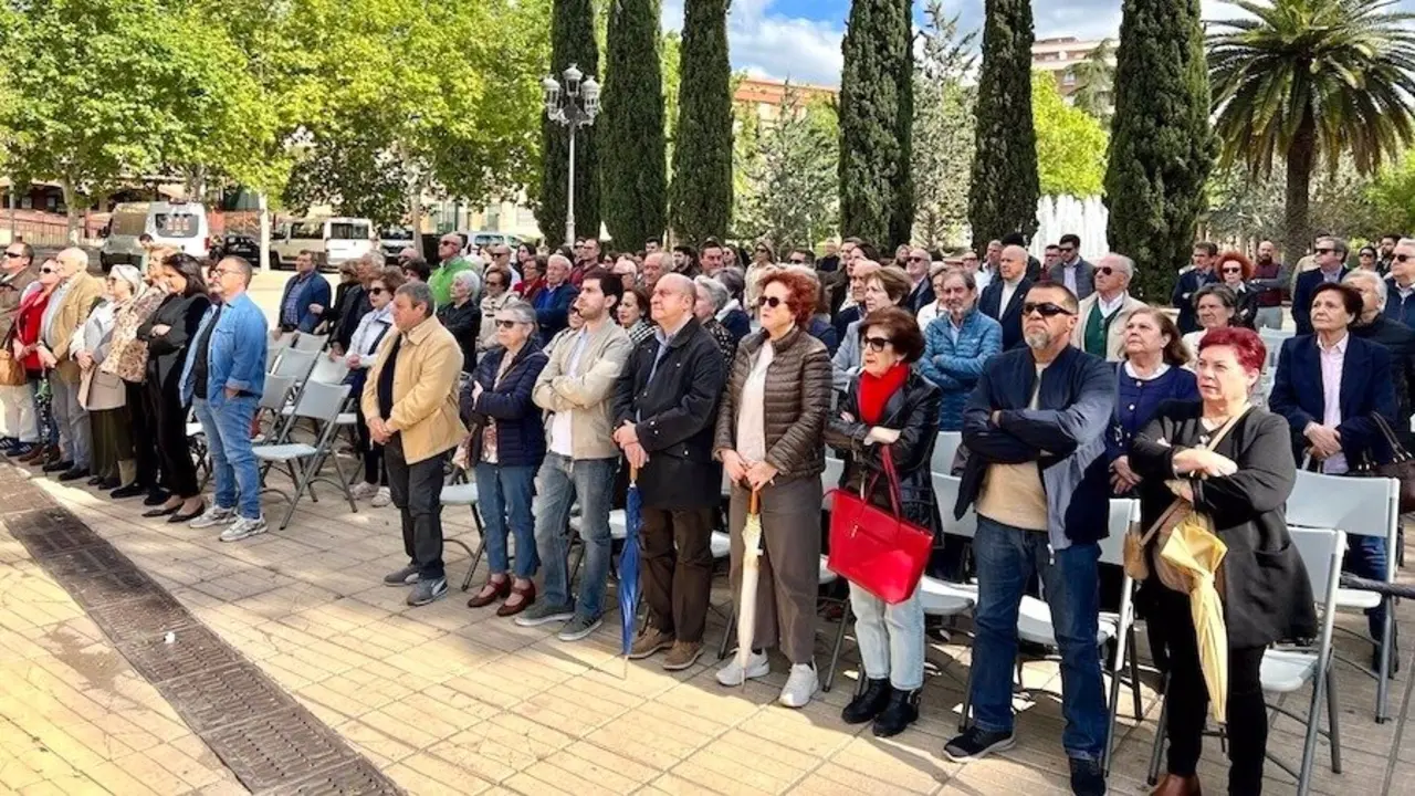 Misa en memoria de Agustín Escobar y su familia, fallecidos en un accidente de helicóptero en Nueva York, celebrada este sábado en su localidad natal de Puertollano (Ciudad Real)