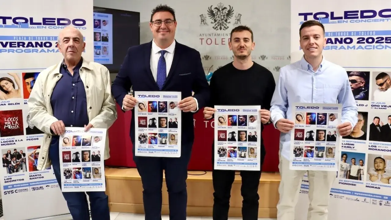 Ana Belén, Los Pecos, OBK, Seguridad Social o Pignoise, este verano en Toledo