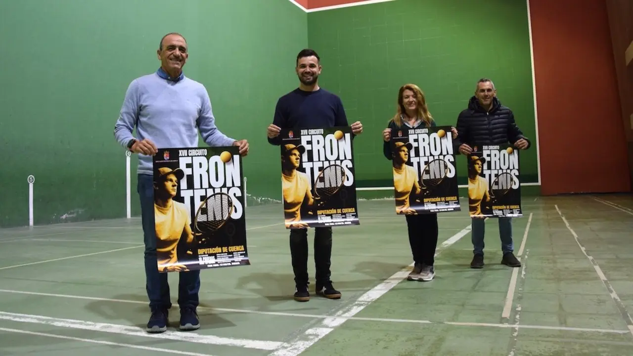 El circuito de frontenis de Diputación de Cuenca tendrá 10 pruebas y fase final