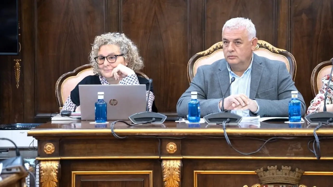 El presidente de la Diputación de Guadalajara, José Luis Vega, ha presidido este viernes el pleno de la institución provincial