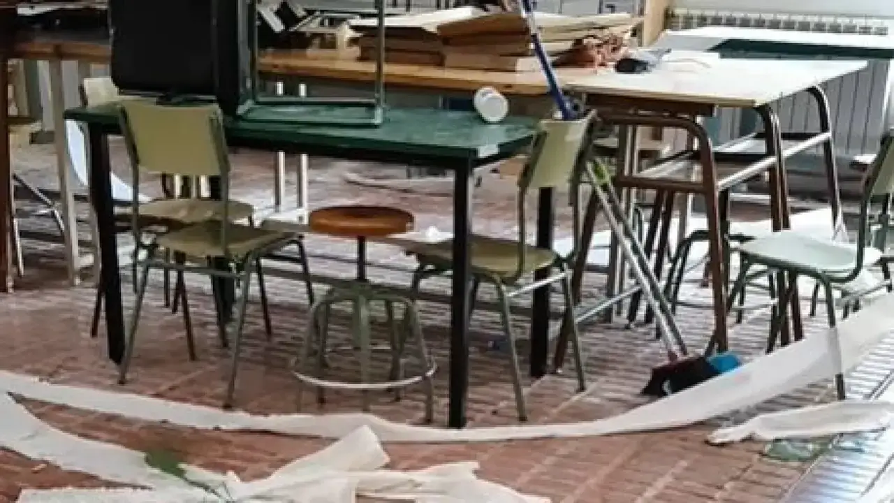 La Guardia Civil investiga los actos vandálicos en el IES de Molina de Aragón