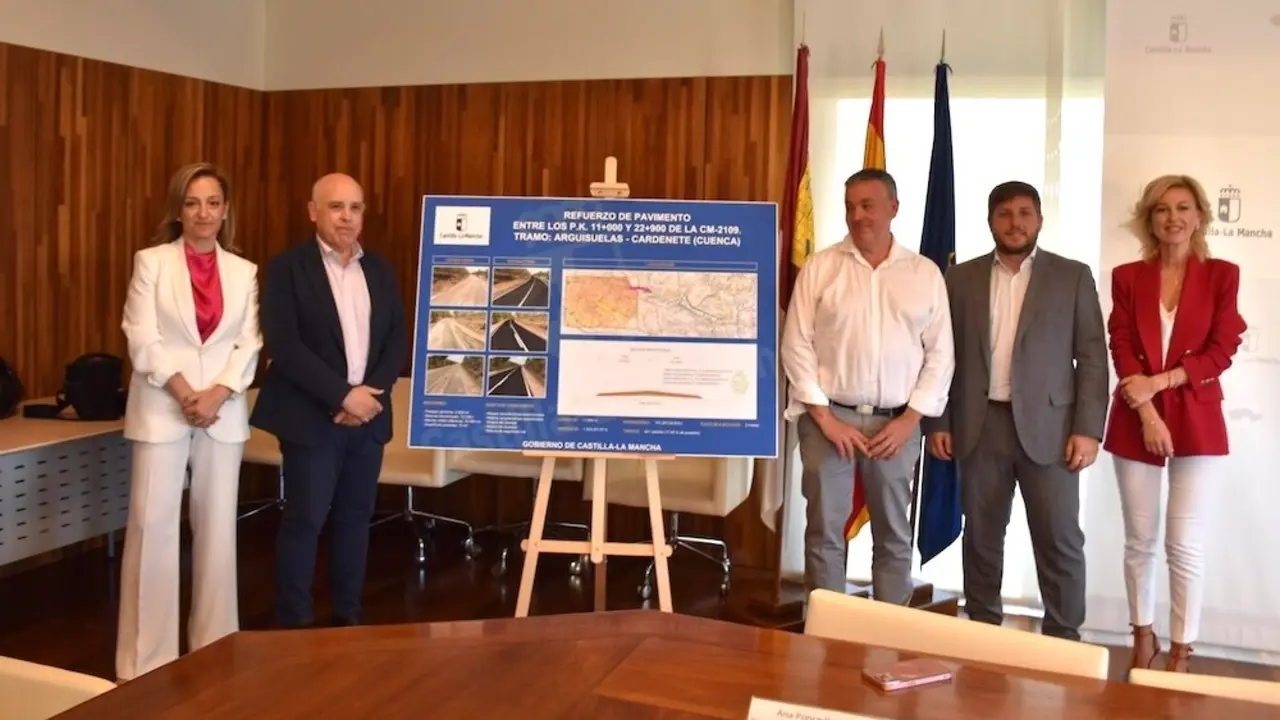 La Junta mejorará la CM-2109 entre Arguisuelas y Cardenete con 1,2 millones de inversión
