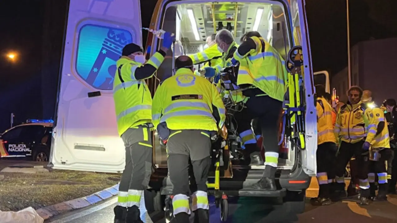 ambulancia, reyerta,