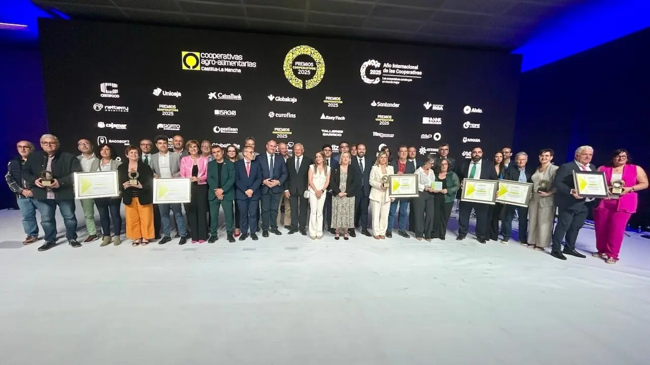 Cooperativas Agroalimentarias de Castilla-La Mancha ha celebrado la cuarta edición de sus 'Premios Cooperativos' en Albacete