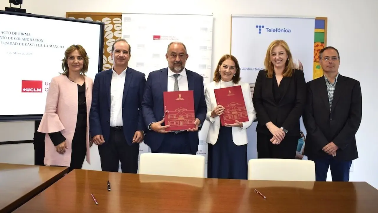 La UCLM y Telefónica renuevan su Cátedra de Sistemas Avanzados para la Educación Digital