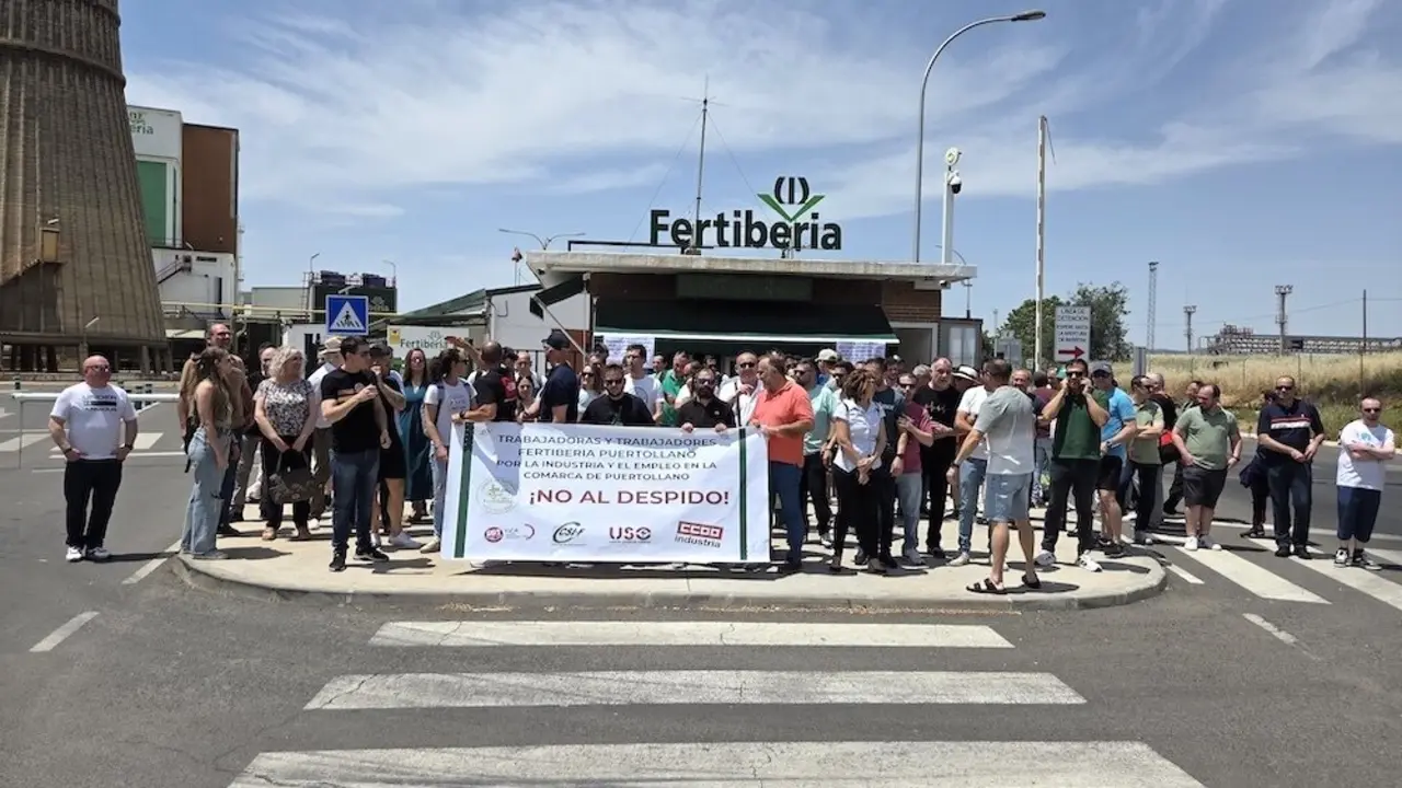Los sindicatos convocan cinco días de huelga en Fertiberia contra los despidos