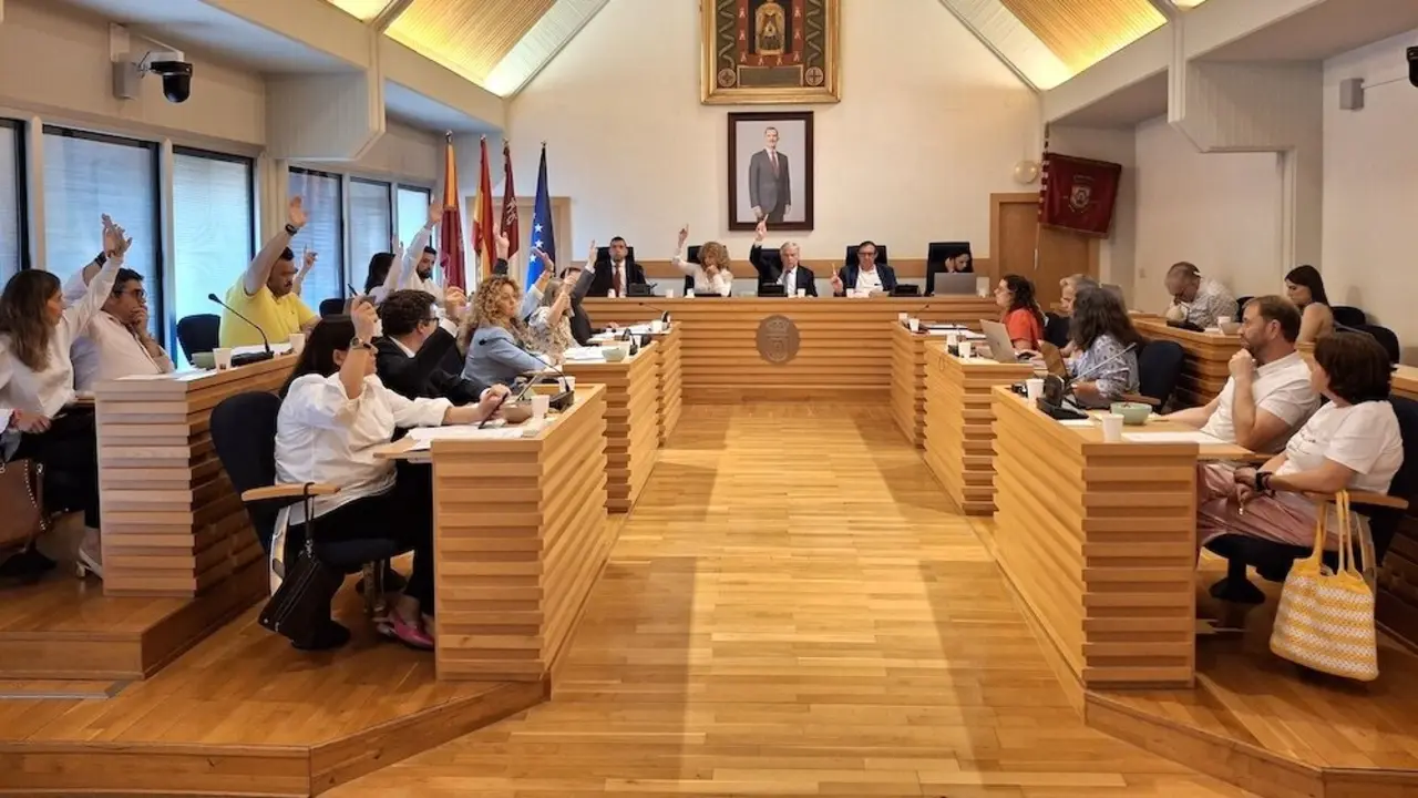 En la imagen un instante del Pleno del Ayuntamiento de Ciudad Real celebrado este viernes en el consistorio