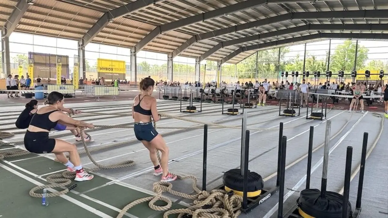 550 personas participan en Ciudad Real en el I Hyrox Trial de Castilla-La Mancha