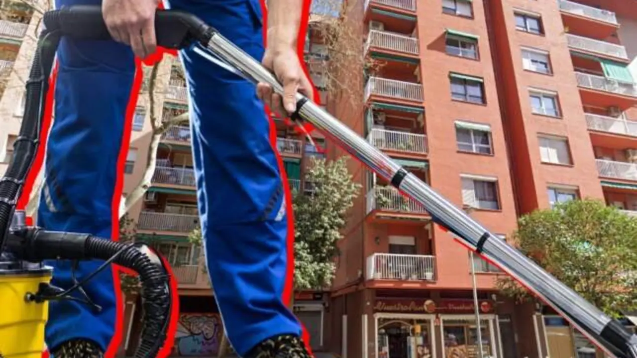 El encargado de limpiar un piso quemado limpia de más y acaba siendo detenido