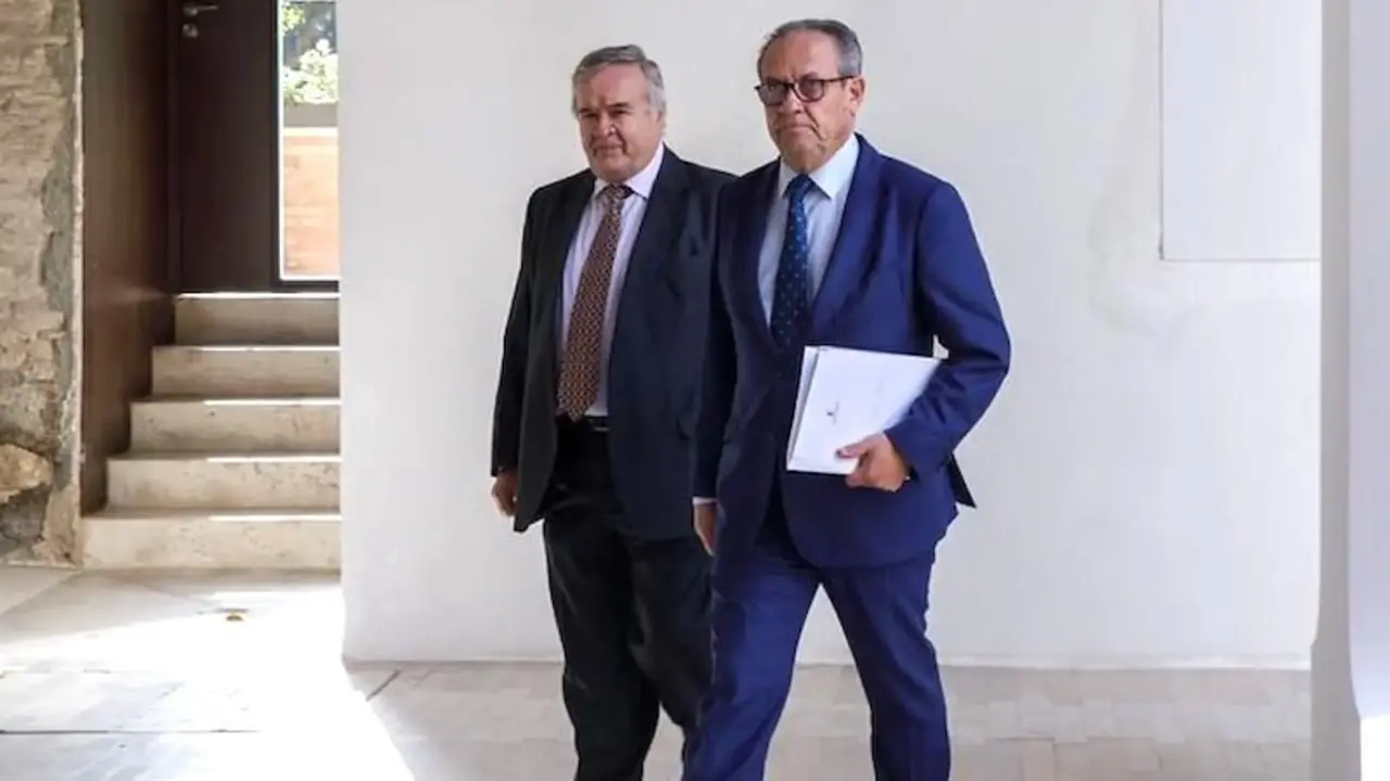 El consejero de Hacienda, Administraciones Públicas y Transformación Digital, Juan Alfonso Ruiz Molina