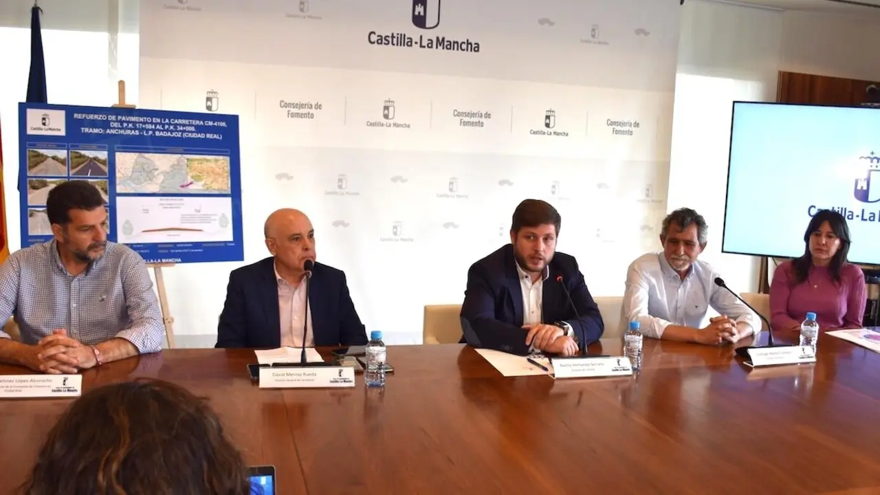 La Junta invertirá 1,7 millones para rehabilitar la carretera CM-4106 en Anchuras