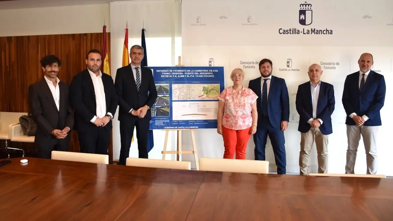 La Junta invierte 1,7 millones en la carretera de Oropesa a Puente del Arzobispo