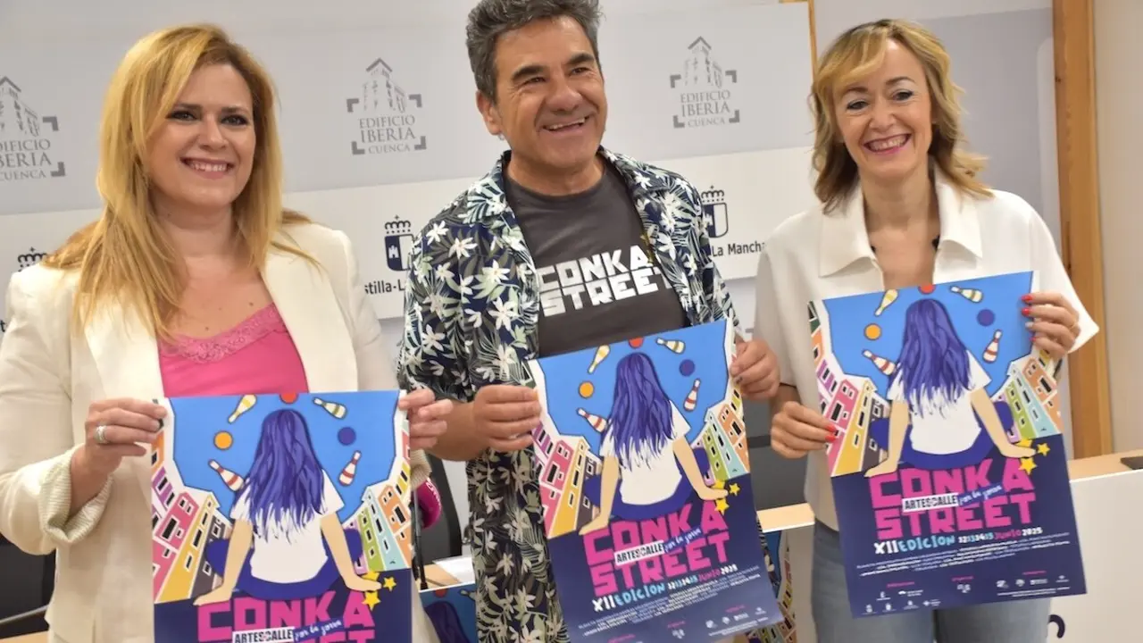 "Conka Street" reunirá a 40 artistas en 17 actuaciones en las calles de Cuenca