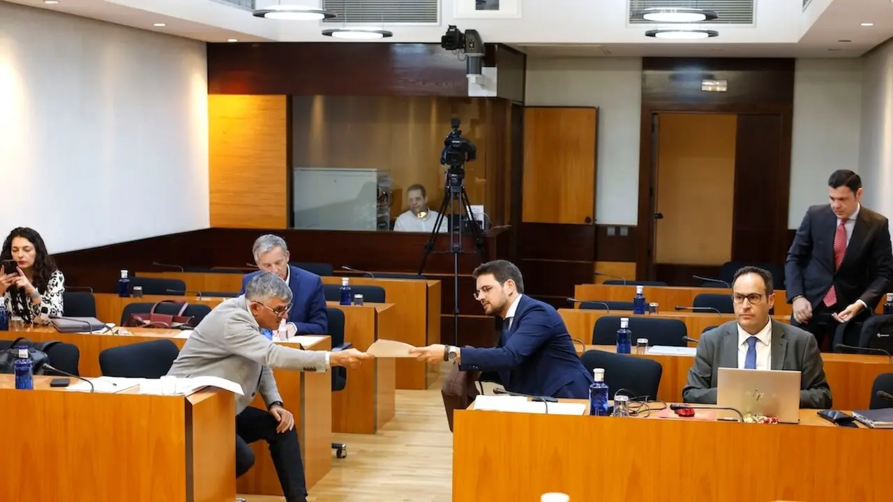En la imagen un instante de la reunión de la Comisión de Asuntos Generales de las Cortes de Castilla-La Mancha celebrada este martes