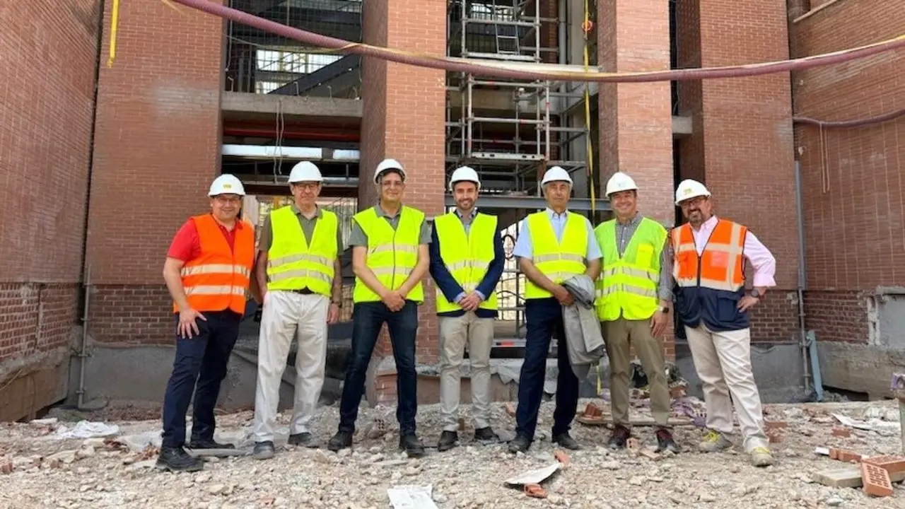 Las obras del campus de la UAH en Guadalajara, "a buen ritmo" según la Junta