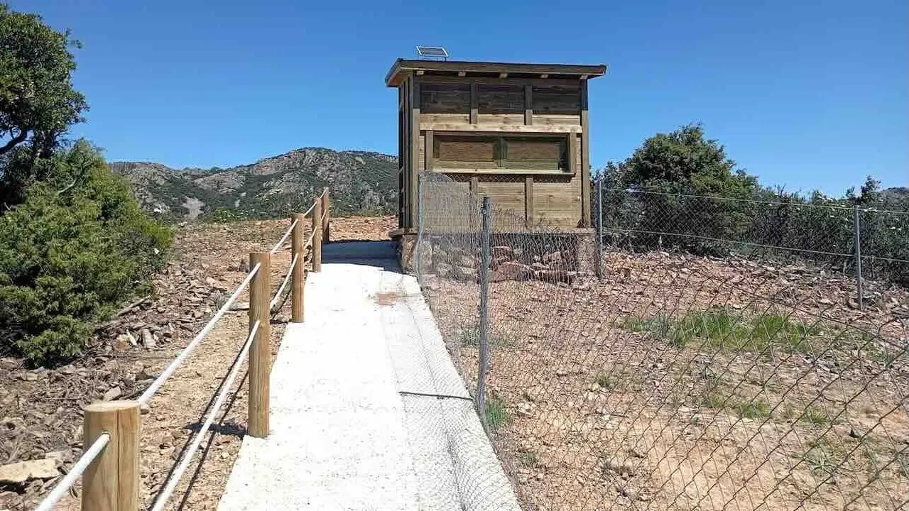 La Junta construye dos observatorios de aves necrófagas en el Valle de Alcudia