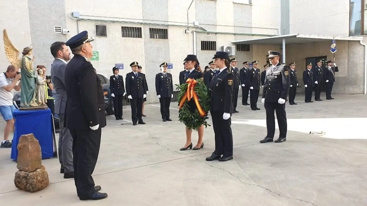 Homenaje en Ciudad Real a las víctimas del terrorismo de la Policía y sus familias