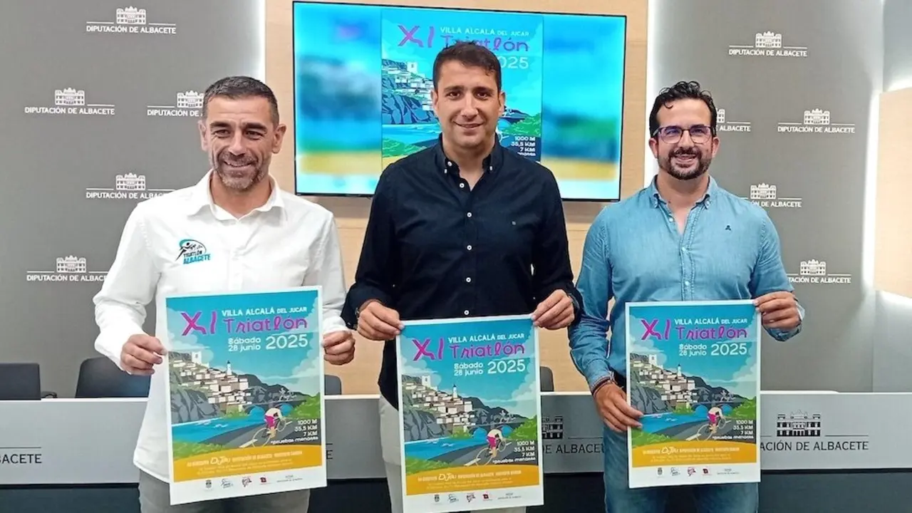 El Triatlón de Alcalá del Júcar reunirá a 370 deportistas en sus tres modalidades