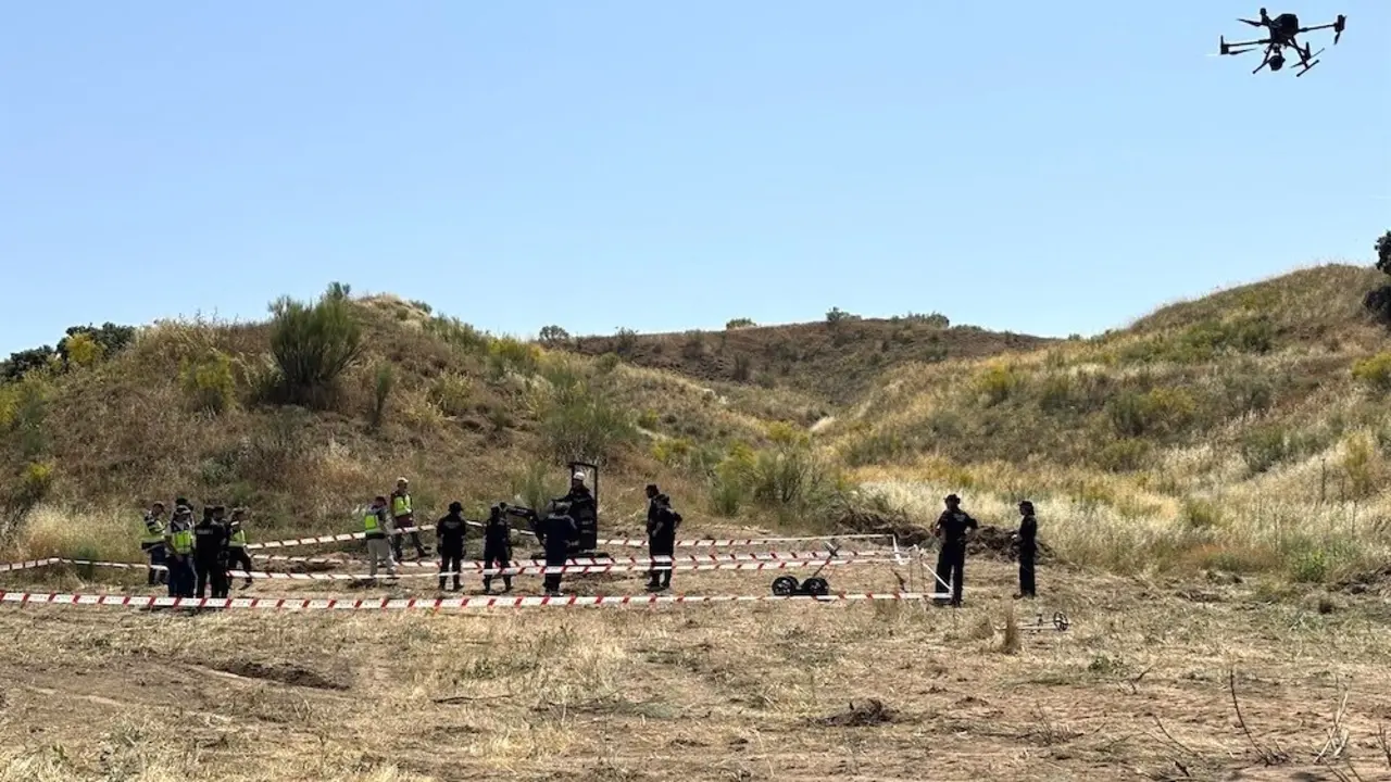 La Policía finaliza la búsqueda en Carranque (Toledo) sin hallar los restos de Heidi Paz