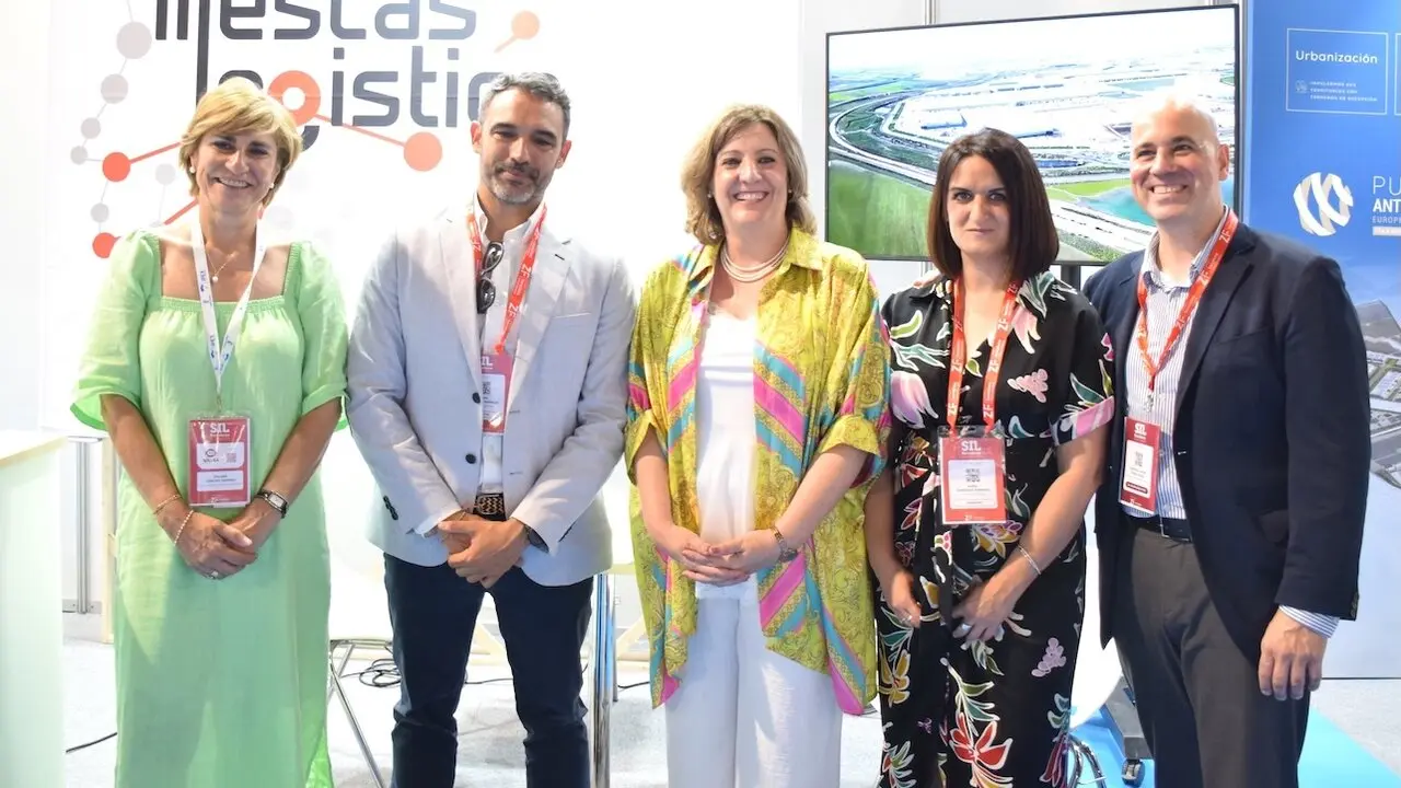 La consejera de Economía, Empresas y Empleo, Patricia Franco, ha asistido al Salón Internacional de la Logística (SIL) de Barcelona, que se celebra en la Fira de Barcelona