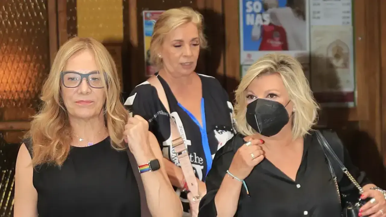 En la imagen de archivo Belén Rodríguez, Carmen Borrego y Terelu Campos