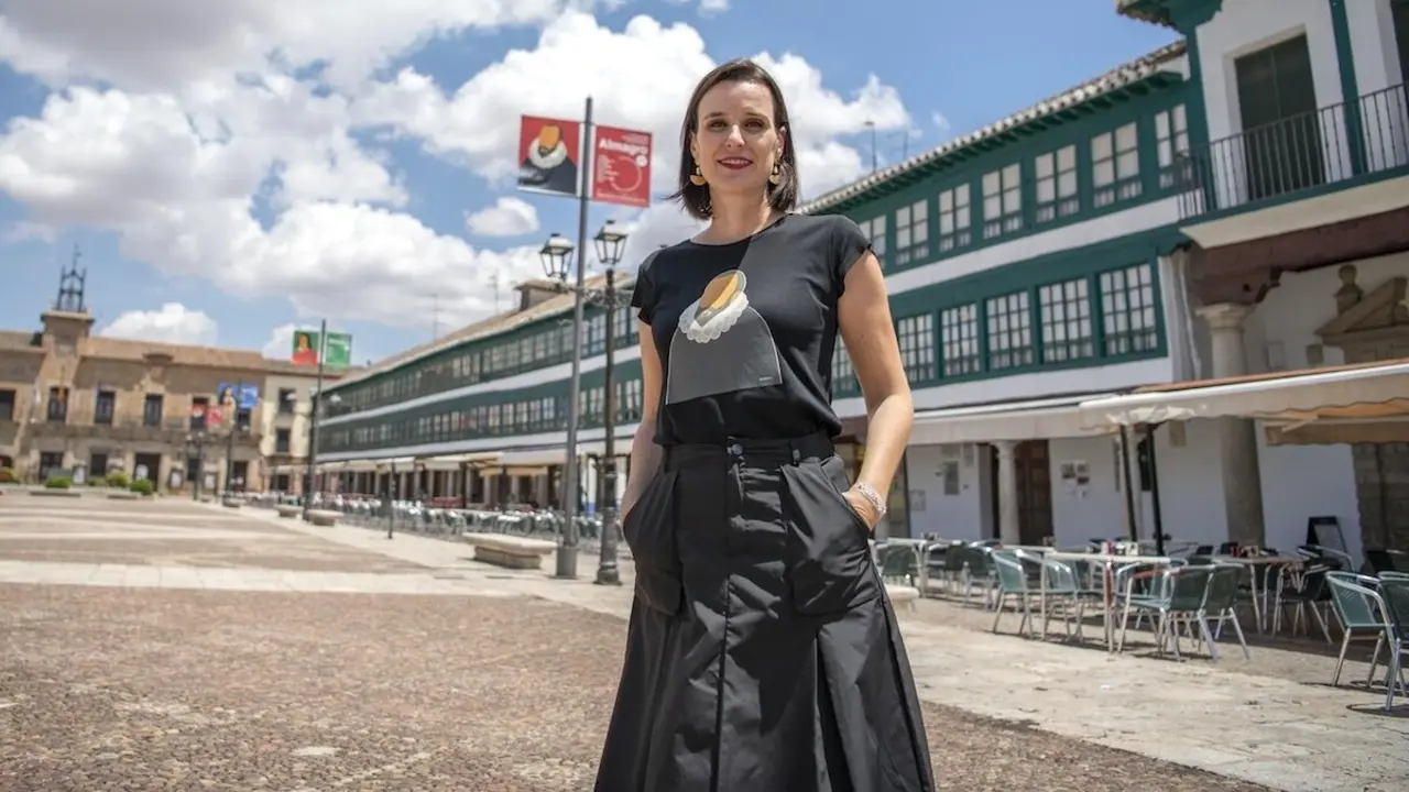 La directora del festival de Teatro Clásico de Almagro, Irene Pardo, posa en un momento de la entrevista - EP/Eusebio García del Castillo