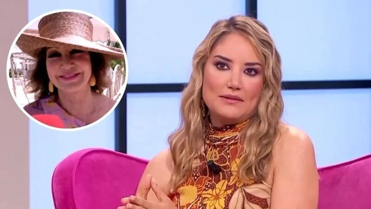 En el fotomontaje de Mundo Deportivo Alba Carrillo y Ana Rosa Quintana este sábado en la boda de su hijo Álvaro
