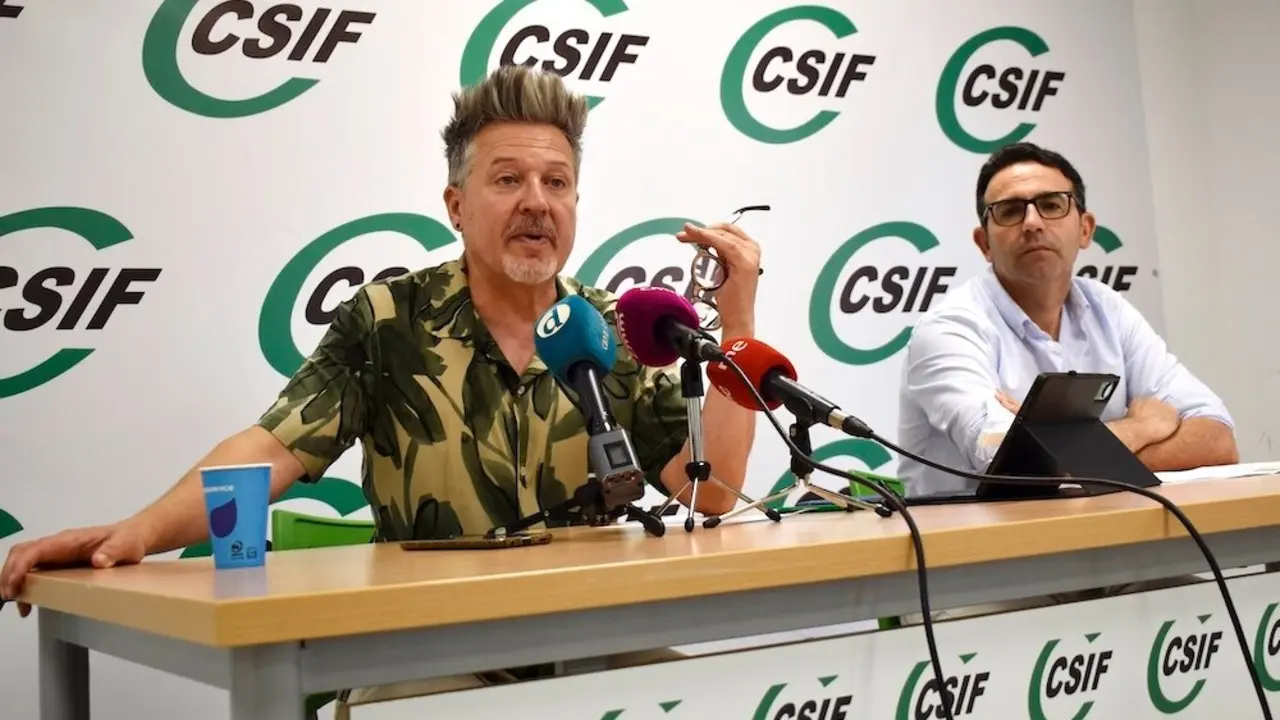 El&nbsp;presidente del sector de Educación de CSIF en Castilla-La Mancha, Juan Luis Martínez, ha hecho balance del curso escolar