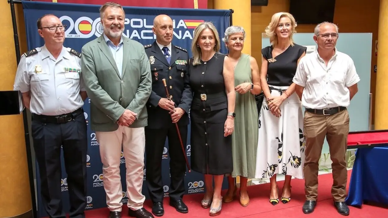 Toma de posesión del nuevo comisario provincial de Cuenca, Francisco Sánchez