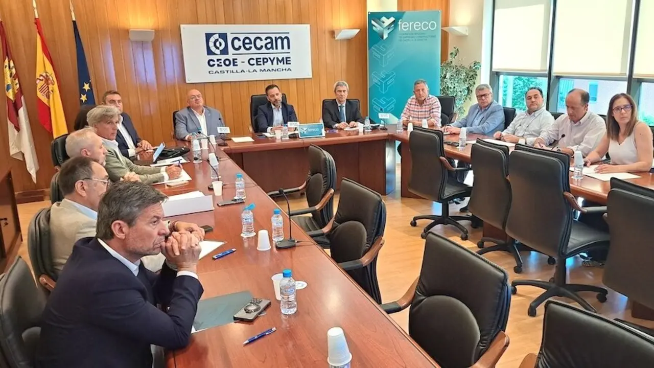 En la imagen un instante de la Asamblea General de FERECO