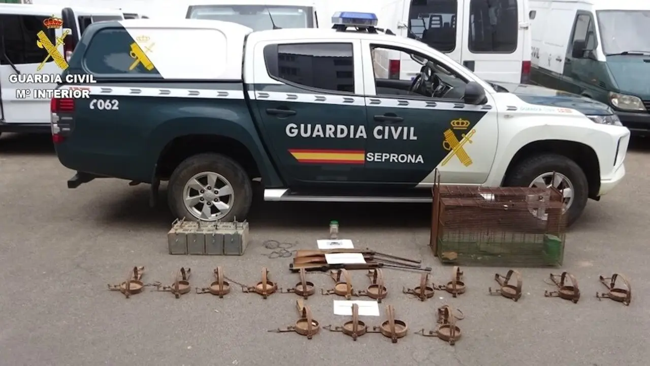 Un investigado y denuncias tras un operativo del Seprona contra el uso de venenos