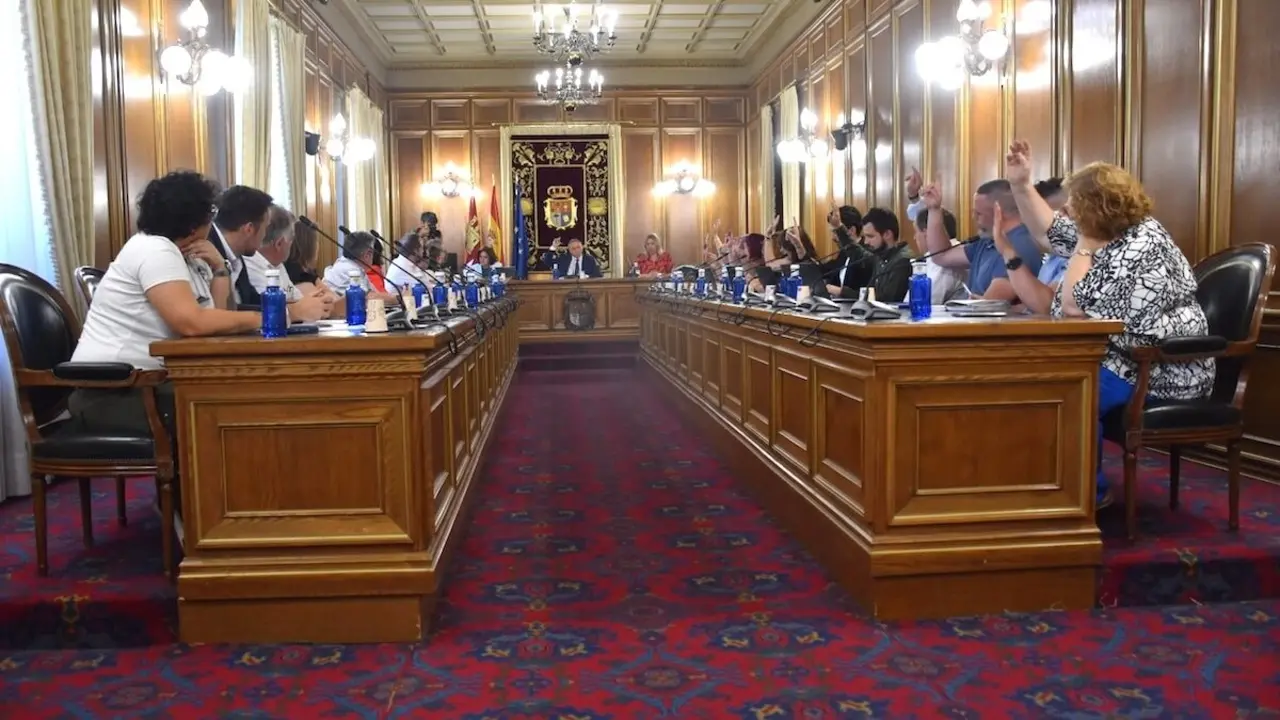 En la imagen un instante del Pleno de la Diputación de Cuenca celebrado este miércoles en el Palacio Provincial