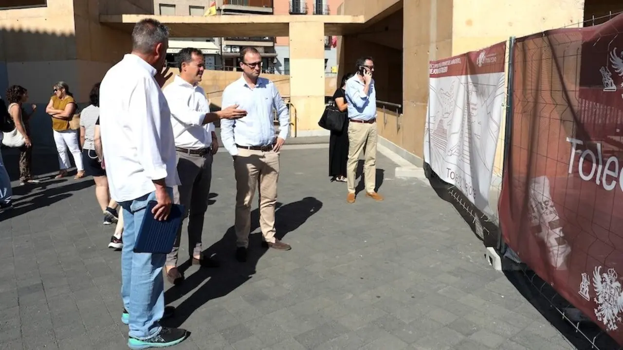 El último tramo de las escaleras de Safont de Toledo recuperará su actividad en 4 meses
