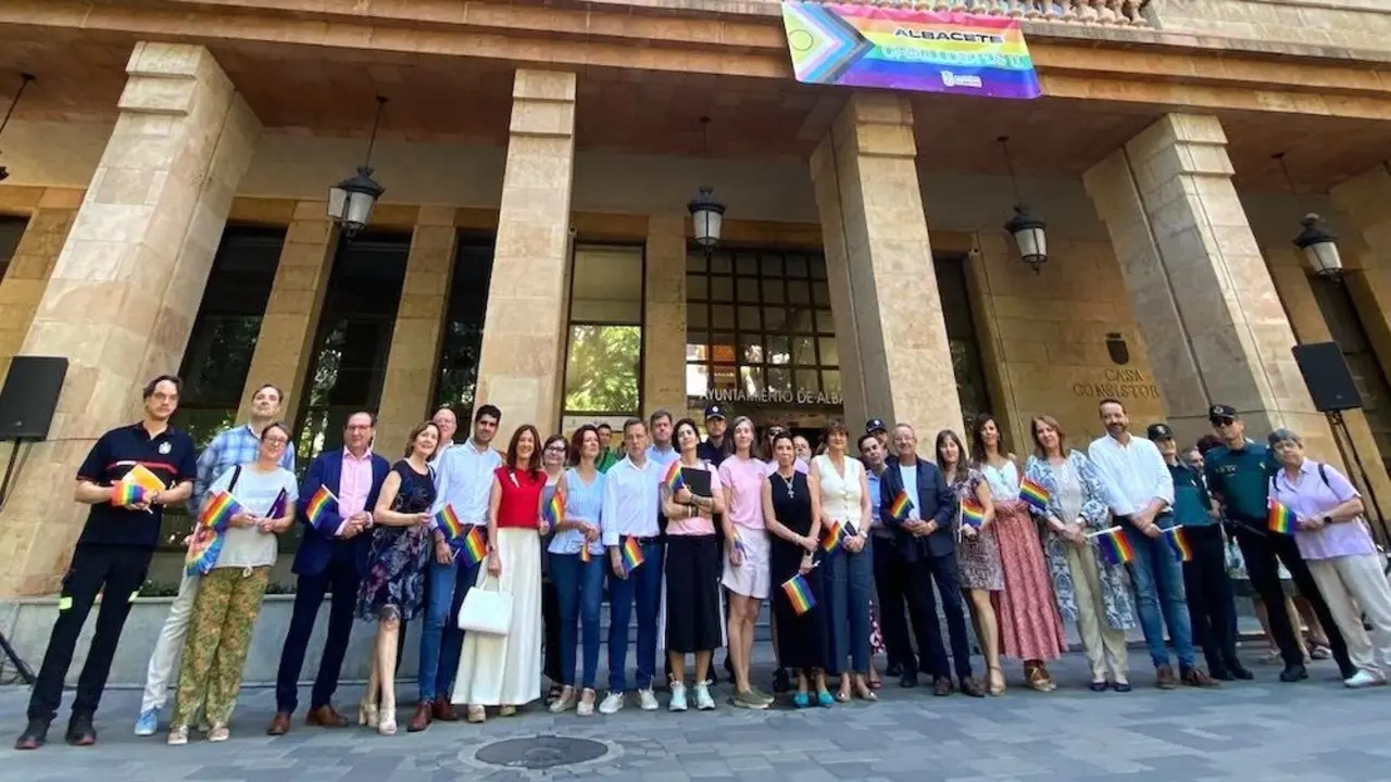 Albacete reivindica libertad y respeto para todas las personas por el Día del Orgullo LGTBI